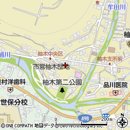 長崎県佐世保市柚木町1446周辺の地図