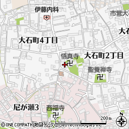 大分県大分市荏隈大石町３丁目220周辺の地図