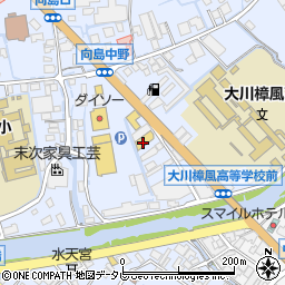 リユース市場・大川店周辺の地図