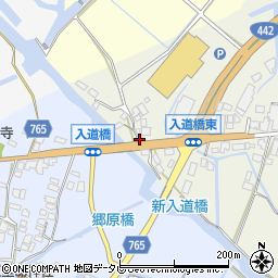 福岡県大川市大橋208周辺の地図