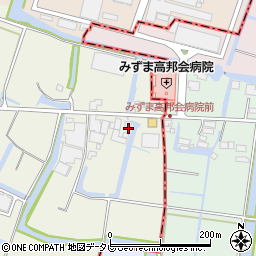 福岡県大川市中木室919-1周辺の地図