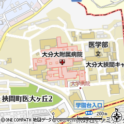 セブンイレブン大分大学医学部附属病院店周辺の地図