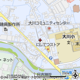 大川大木交通安全協会周辺の地図