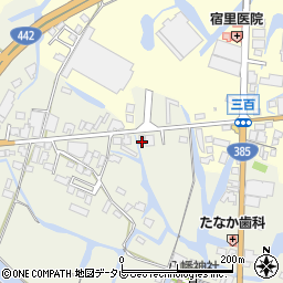 福岡県大川市大橋374周辺の地図