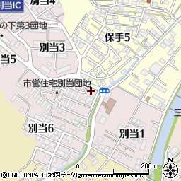 ローソン宇和島別当店周辺の地図