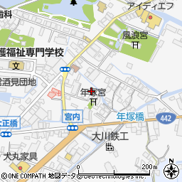 福岡県大川市酒見560-7周辺の地図