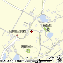 佐賀県武雄市黒髪8901周辺の地図