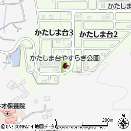 大分県大分市かたしま台3丁目9周辺の地図