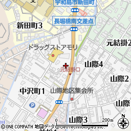 有限会社スポーツメイトホソイ　店舗周辺の地図