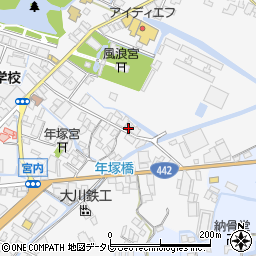 福岡県大川市酒見658周辺の地図