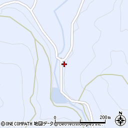 高知県高岡郡四万十町大井川1321周辺の地図