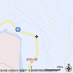 大分県玖珠郡九重町後野上1061周辺の地図