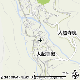 愛媛県宇和島市大超寺奥309周辺の地図