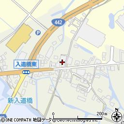 溝田畳店周辺の地図