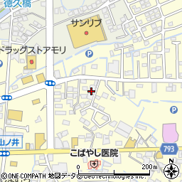 澤田棉行周辺の地図