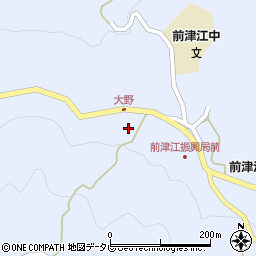 大分県日田市前津江町大野1275周辺の地図