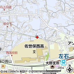 長崎県佐世保市原分町252-3周辺の地図