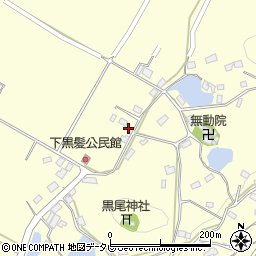 佐賀県武雄市黒髪8896周辺の地図