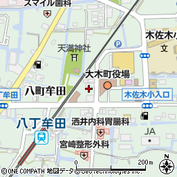 大木町　合併処理浄化槽維持管理協会（一般社団法人）周辺の地図