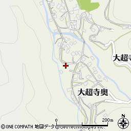 愛媛県宇和島市大超寺奥306周辺の地図