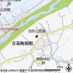 田形公民館周辺の地図