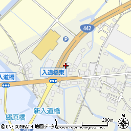 福岡県大川市大橋263周辺の地図