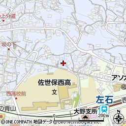 長崎県佐世保市原分町252周辺の地図