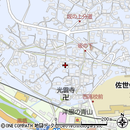 長崎県佐世保市原分町357-3周辺の地図
