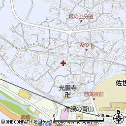 長崎県佐世保市原分町357-2周辺の地図