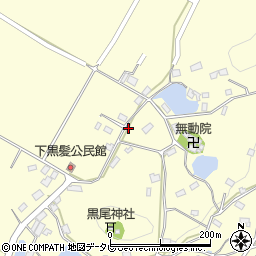 佐賀県武雄市黒髪8890周辺の地図