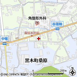 西日本シティ銀行黒木支店 ＡＴＭ周辺の地図