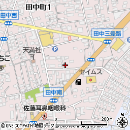 Moon調剤薬局　田中町店周辺の地図