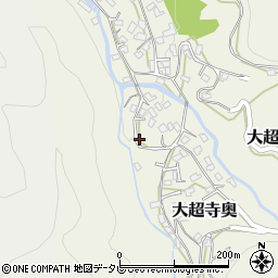 愛媛県宇和島市大超寺奥310周辺の地図
