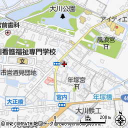 宮内公民館周辺の地図