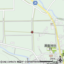 佐賀県武雄市山内町大字宮野周辺の地図