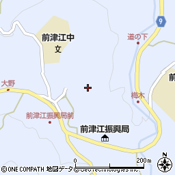 大分県日田市前津江町大野2168周辺の地図