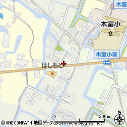 聖教新聞大川販売店周辺の地図