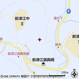 大分県日田市前津江町大野2170-1周辺の地図