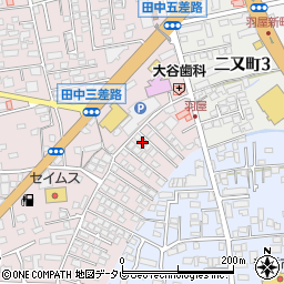 コーポ池辺周辺の地図