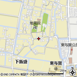 佐賀県佐賀市東与賀町大字飯盛1102周辺の地図