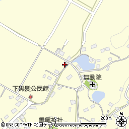 佐賀県武雄市黒髪8842周辺の地図