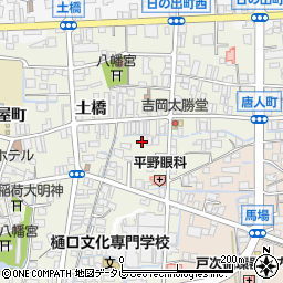 日本共産党八女市委員会周辺の地図