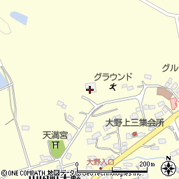 大野コミュニティーセンター周辺の地図