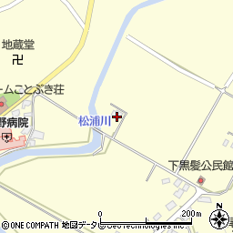 佐賀県武雄市黒髪8808周辺の地図