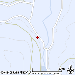 高知県高岡郡四万十町大井川1256周辺の地図