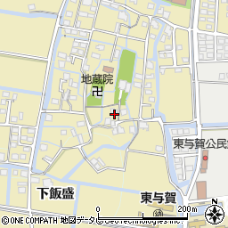 佐賀県佐賀市東与賀町大字飯盛1103周辺の地図