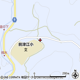 大分県日田市前津江町大野2605-3周辺の地図