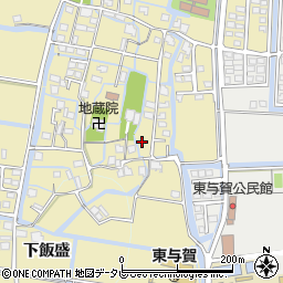 佐賀県佐賀市東与賀町大字飯盛1107周辺の地図