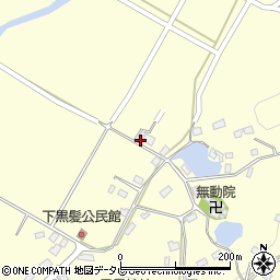 佐賀県武雄市黒髪9490周辺の地図