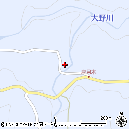 大分県日田市前津江町大野1339周辺の地図